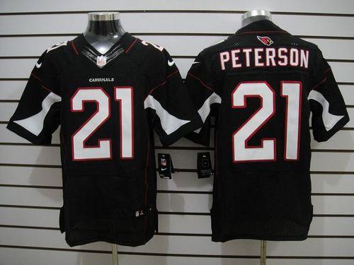 Nike Cardinals #21 Patrick Peterson Black Alternate Men's Stitched NFL Vapor Untouchable Elite Jersey